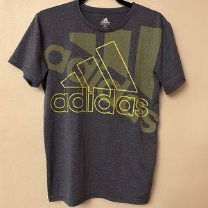 Adidas grey graphic tshirt
